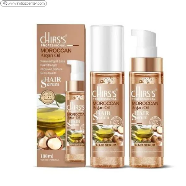 Chirss Professional Moroccan Argan Oil Hair Serum 100ml image 2