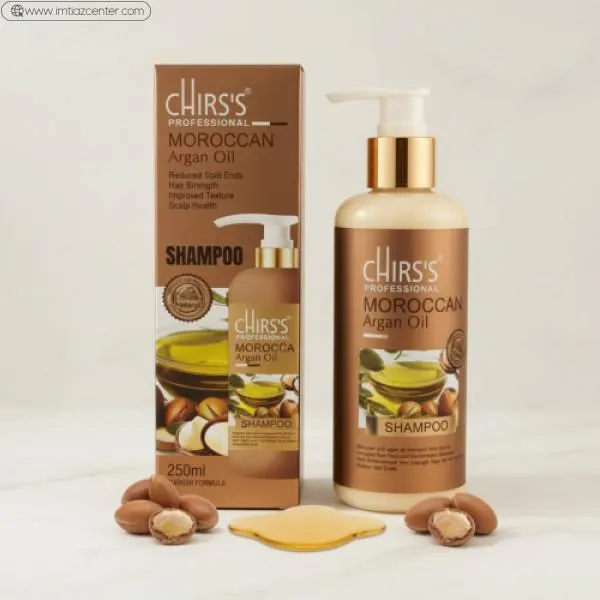 Chirss Professional Moroccan Argan Oil Hair Serum 100ml image 3