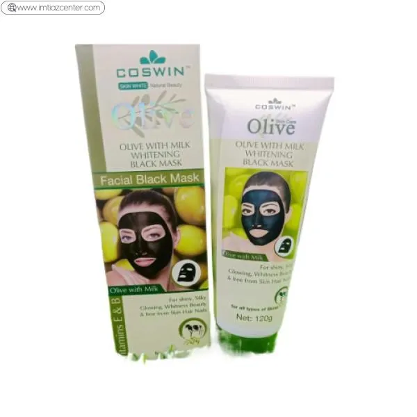 Coswin Olive Facial Black Mask image 3
