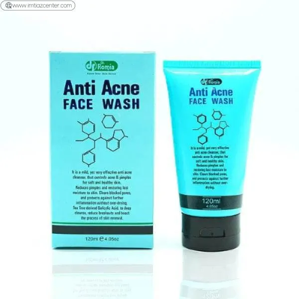 Dr. Romia Anti Acne Face Wash Tube 120Ml