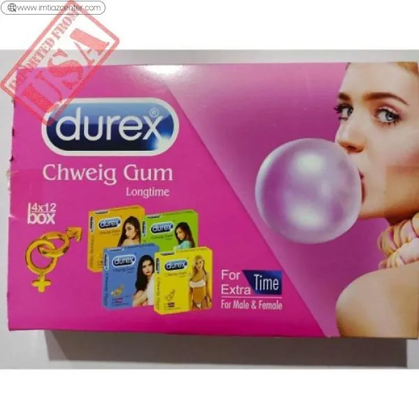 Durex Delay Chewing Gum For Men