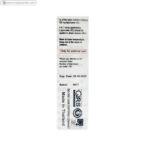Durex Extra Power Long Time Spray For Men image 2