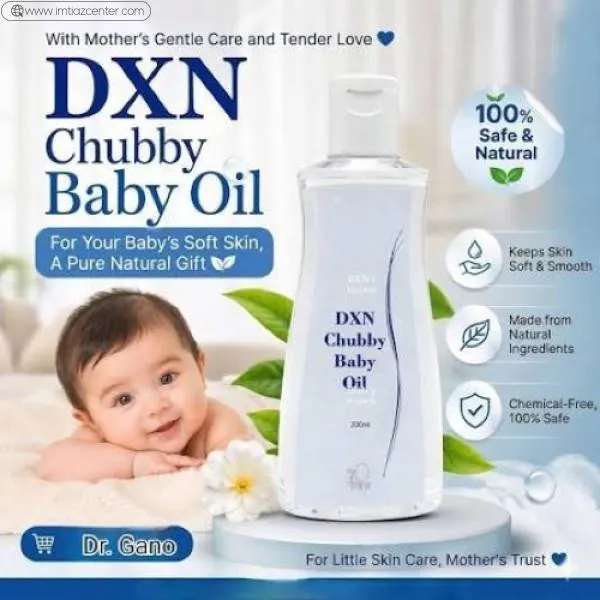 DXN Vaby Chubby Oil for baby Hair massage image 2