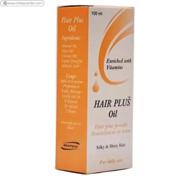Hair Plus Almond Olive & Coconut Hair Oil 100ml image 2
