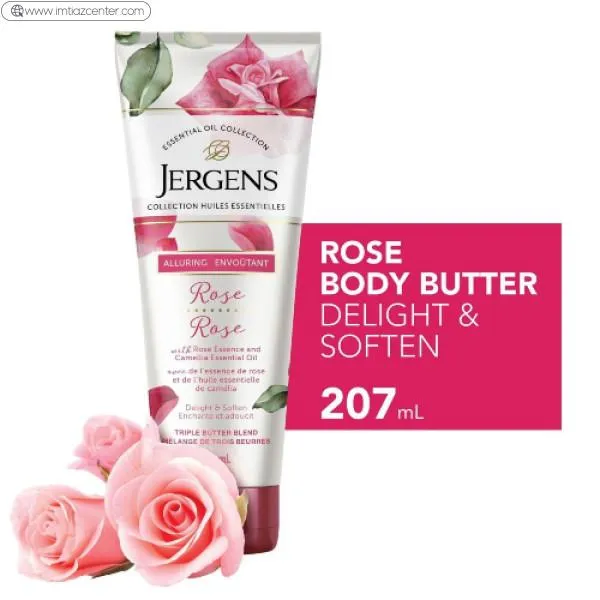 Jergens Rose Hand & Body Lotion For Dry Skin image 2