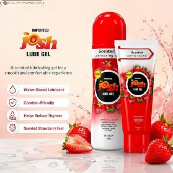 Josh Strawberry Scented Lube Gel 50Ml image 2