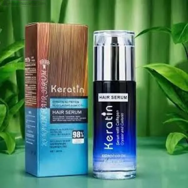 Keratin Nutrition Hair Serum Moisturizing Smooth 80ml image 2