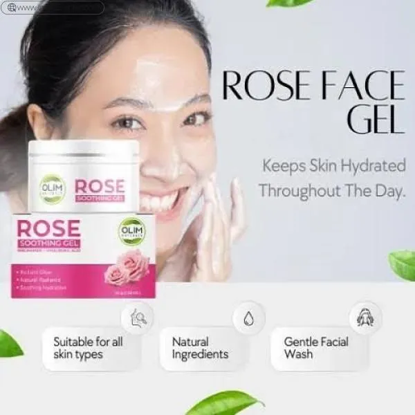 Olim Naturals Rose Face Gel