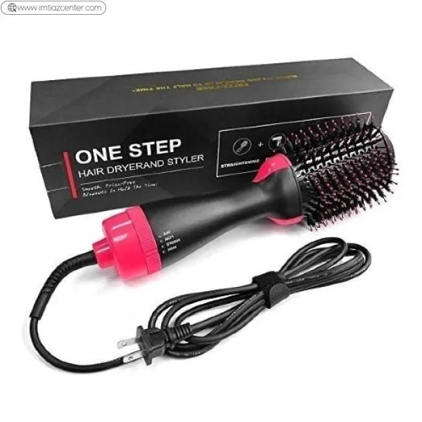 One Step Hot Air Brush - Dryer + Straightener image 2