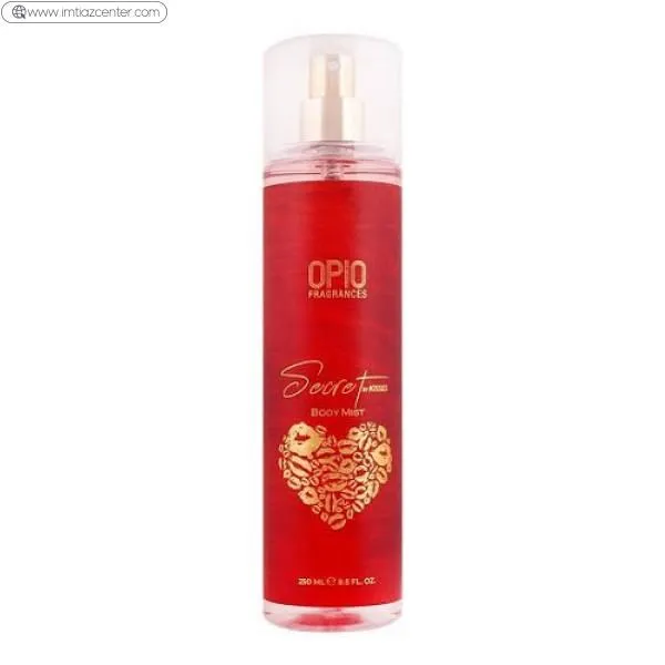 Opio Secret By Kisses Deodorant Body Spray image 2