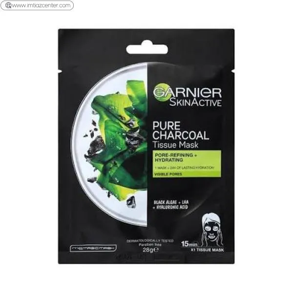 Pure Charcoal Tissue Face Mask image 4