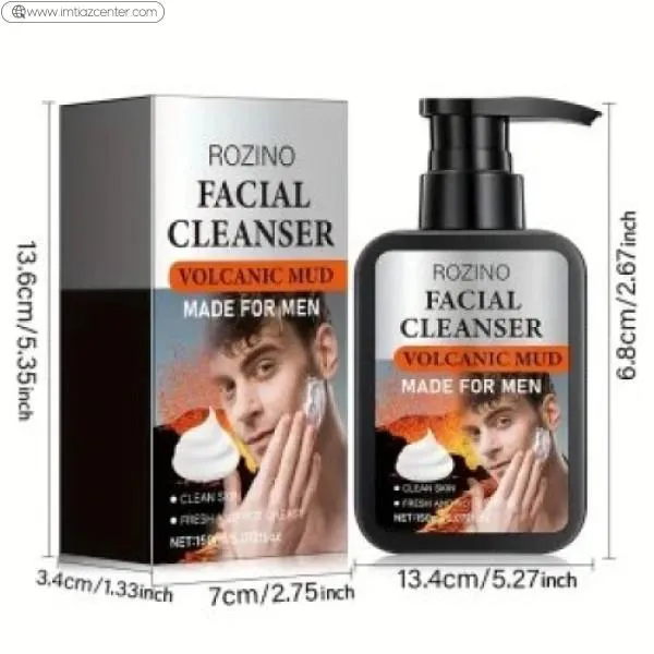 ROZINO Facial Cleanser for Men image 2