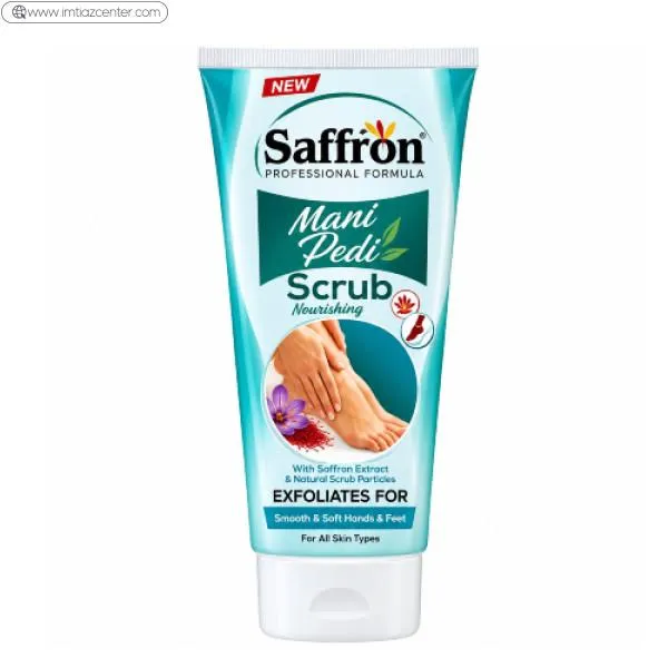 Saffron Meni Pedi Scrub