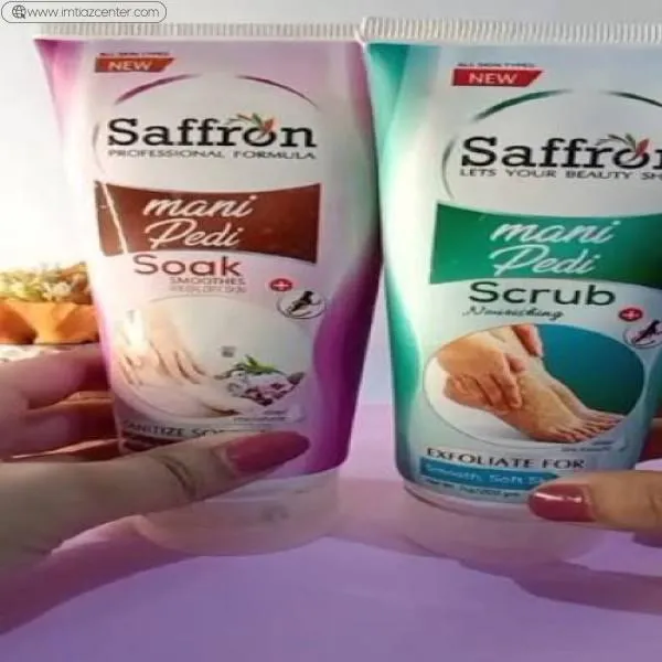 Saffron Meni Pedi Scrub image 2