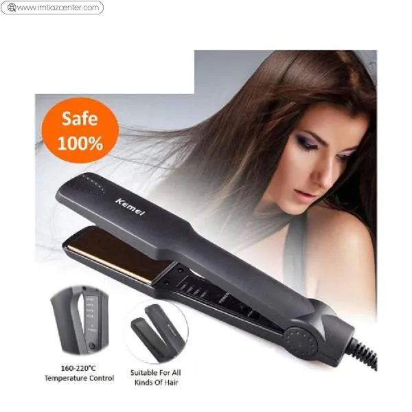 The Kemei KM 329 hair straightener image 2