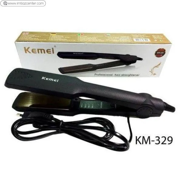 The Kemei KM 329 hair straightener image 3