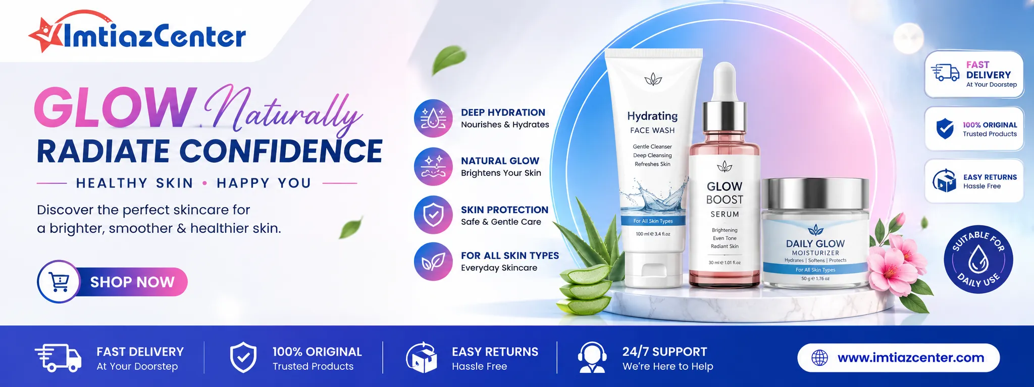 Skin Care Products in Pakistan at ImtiazCenter